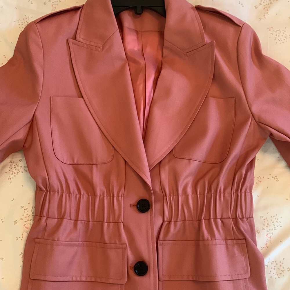 Brand new Medium size Blazer. Color is Salmon/Coral.